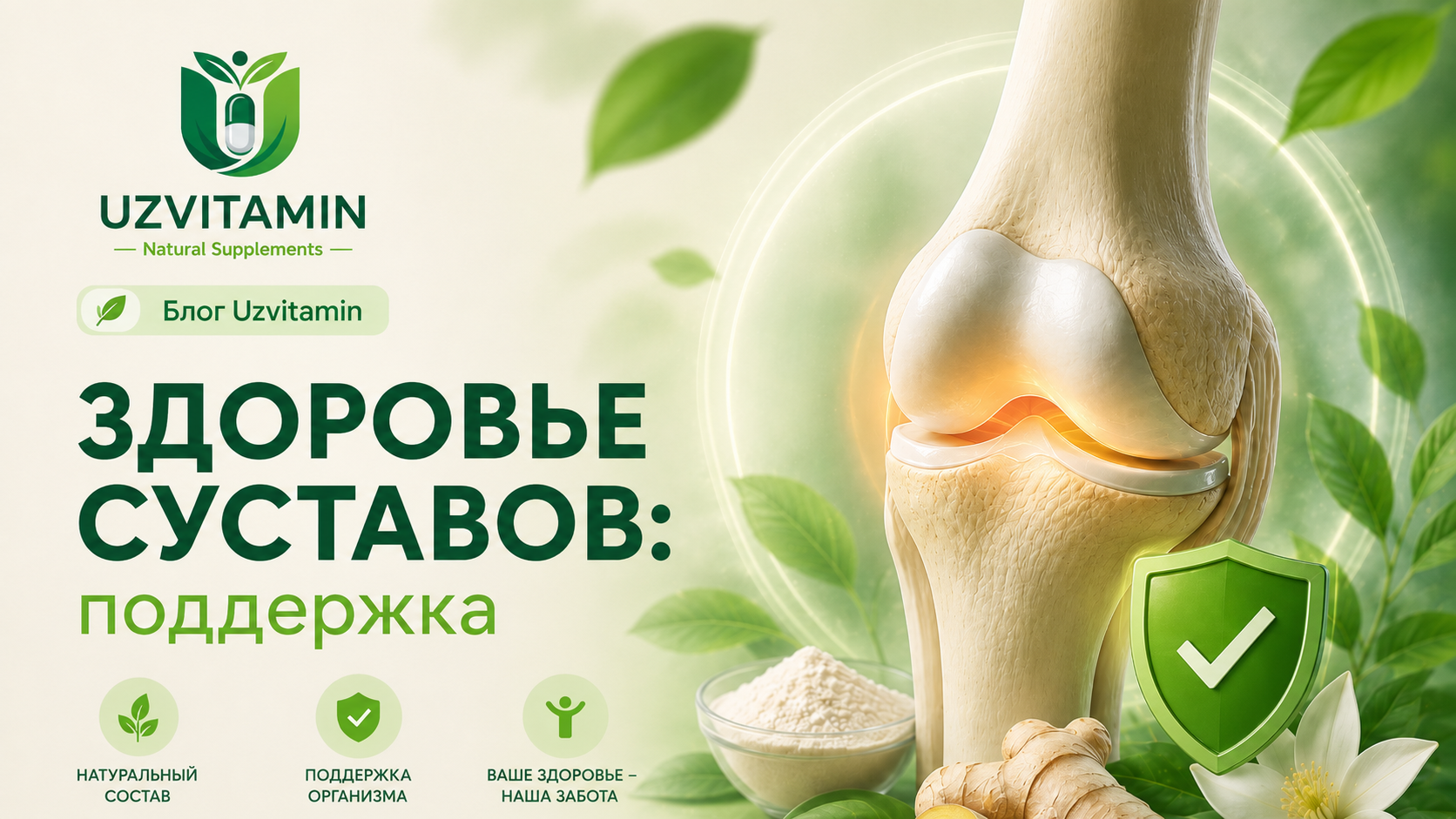 Здоровье суставов: поддержка